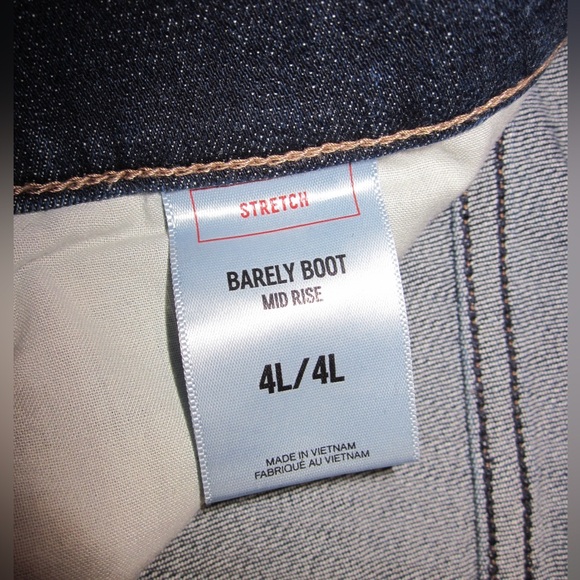 Express mid rise barely boot jeans - Picture 3 of 9